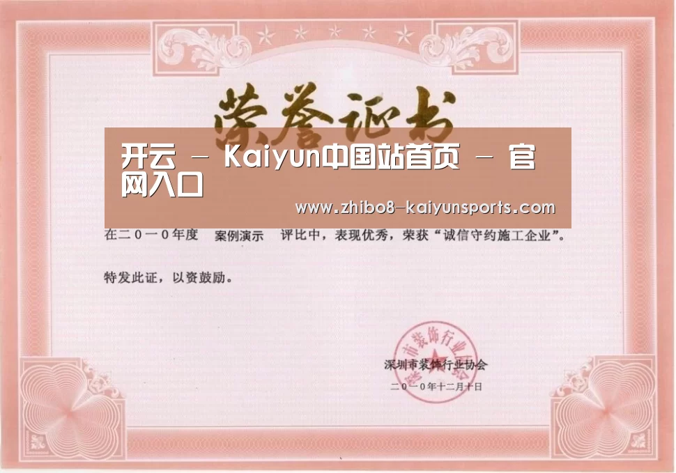 荣誉证书二